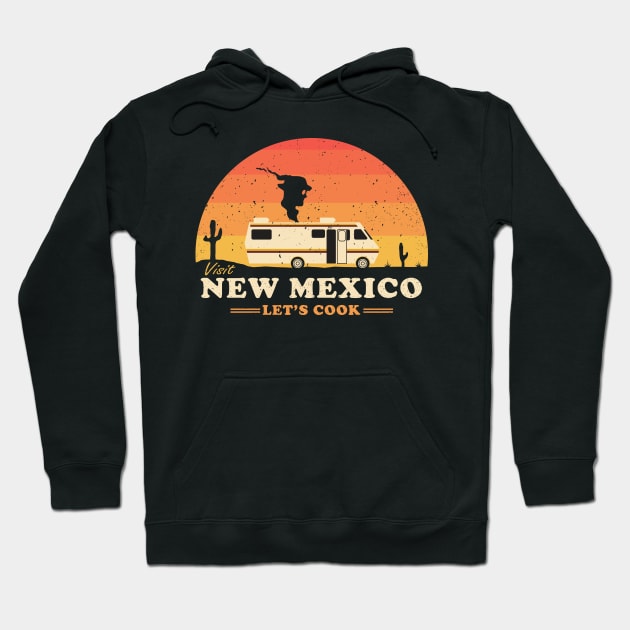 Visit New Mexico Hoodie by Sachpica